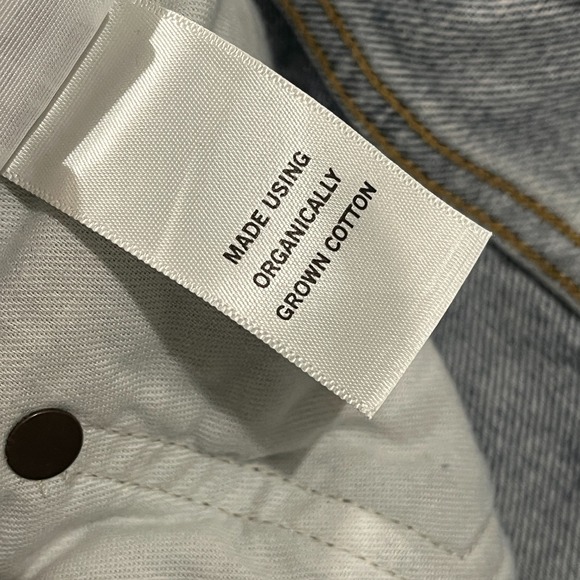 Agolde Jeans Women's 29 90s Pinch Blue Denim Button Fly Straight Y2K Grunge Punk - Picture 7 of 12